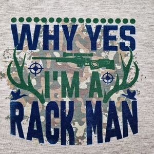 BOGO Custom men's T-shirt size lg